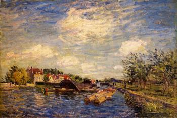 Alfred Sisley : By the River Loing